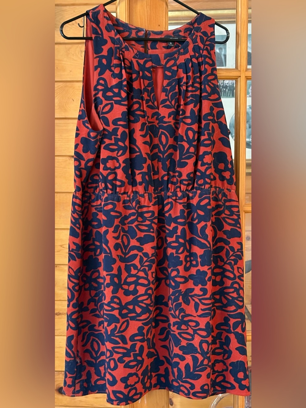 41 Hawthorn Red and Navy Dress size XXL